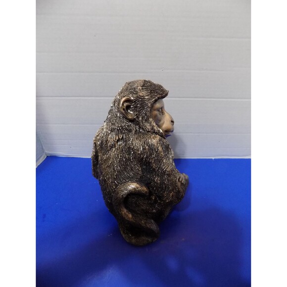 NEW Mother Monkey & Baby Figurines Statue Ape - Picture 3 of 8